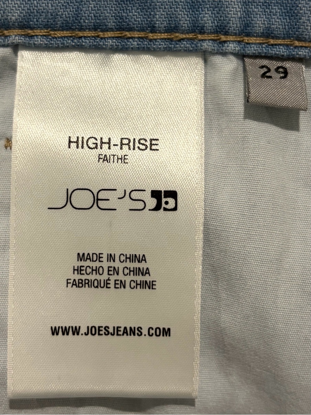 Joe's Jeans High-Rise Faithe Wide Leg Jeans (29) - Picture 8 of 10